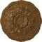 Ekena Millwork Cornelia Ceiling Medallion (Fits Canopies up to 4"), 22 1/2"OD x 1 1/2"P, Smokey Topaz Crackle CM22CNSTC - alternate 1